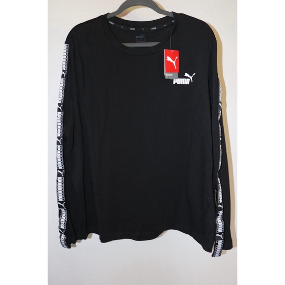PUMA Men’s logo long sleeve shirt - Picture 1 of 6